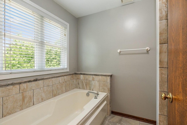 325 Indian Ridge Trl, Wauconda, IL 60084 - bathroom featuring a bath and baseboards