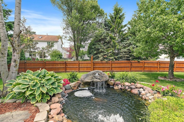 325 Indian Ridge Trl, Wauconda, IL 60084 - view of yard with a garden pond