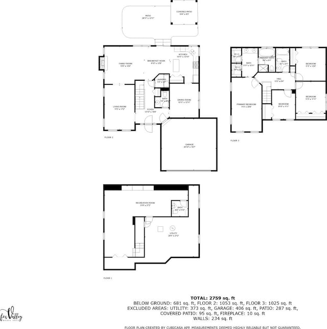 325 Indian Ridge Trl, Wauconda, IL 60084 - floor plan / room layout