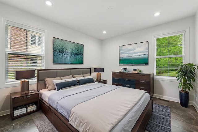 3026 Jackson Dr, Arlington Heights, IL 60004 - bedroom with baseboards and recessed lighting