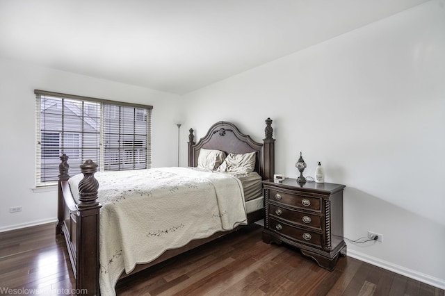150 Lucerne Ct Unit 150, Wheeling, IL 60090 - bedroom featuring baseboards and dark wood-style floors