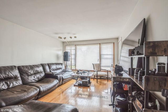 32 E 137th St, Riverdale, IL 60827 - living room with wood-type flooring