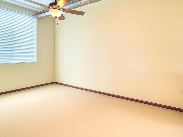 1716 Simms St Unit 0, Aurora, IL 60504 - unfurnished room with ceiling fan, light colored carpet, and plenty of natural light