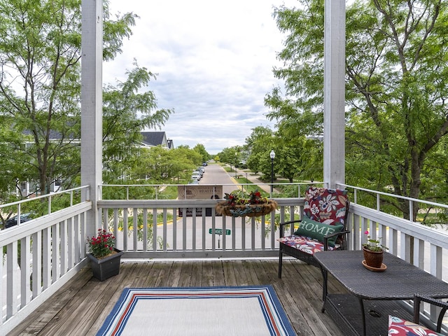 1716 Simms St Unit 0, Aurora, IL 60504 - view of wooden deck