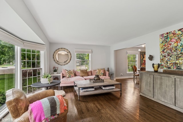 506 Westgate Rd, Deerfield, IL 60015 - living room with wood finished floors and baseboards