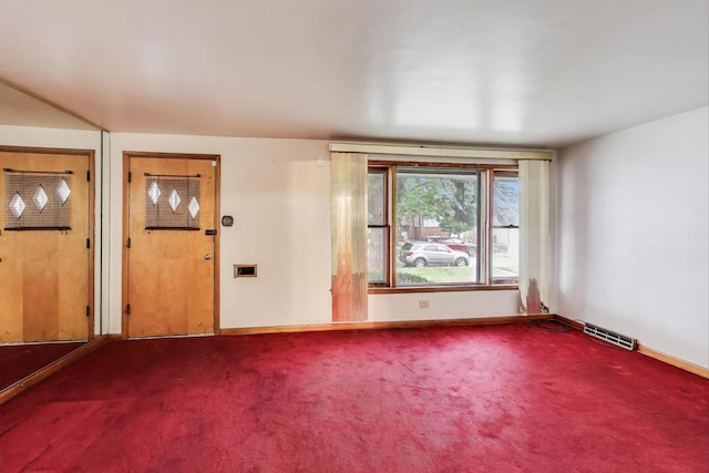 6636 S Rockwell St, Chicago, IL 60629 - foyer entrance with carpet and baseboards