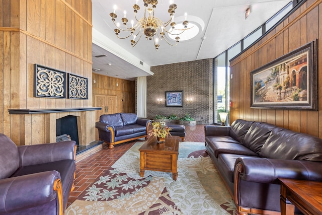 40 N Tower Rd Unit 14B, Oak Brook, IL 60523 - building lobby featuring wooden walls