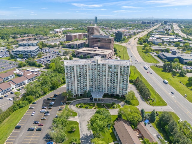 40 N Tower Rd Unit 14B, Oak Brook, IL 60523 - aerial overview of property's location