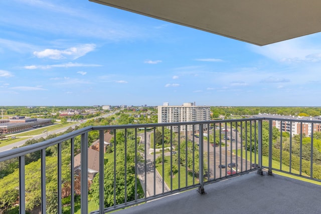 40 N Tower Rd Unit 14B, Oak Brook, IL 60523 - view of balcony