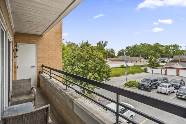 17212 Oak Park Ave Unit 2Sw, Tinley Park, IL 60477 - view of balcony