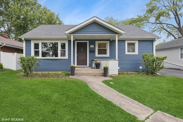 349 N Garfield St, Lombard, IL 60148 - bungalow-style house with a shingled roof and a porch