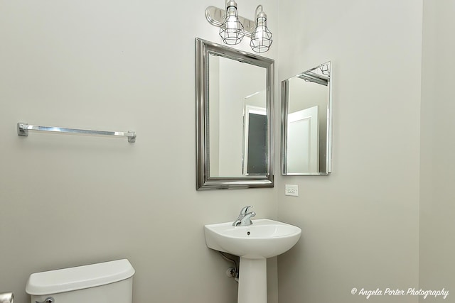 2704 Kendall Xing Unit 2704, Johnsburg, IL 60051 - half bath with toilet and a sink
