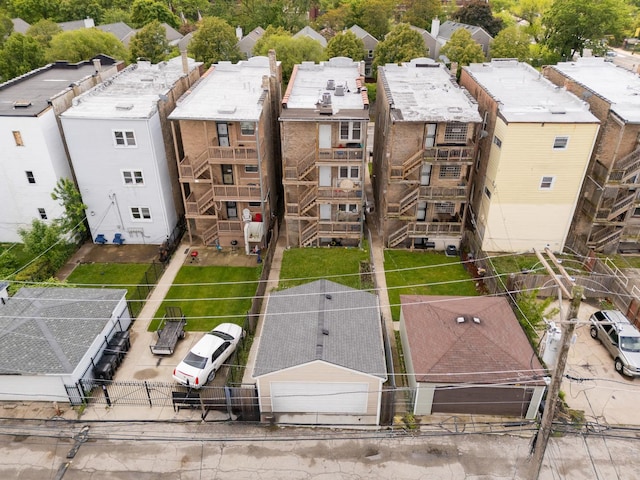 3340 W Polk St, Chicago, IL 60624 - aerial view of residential area