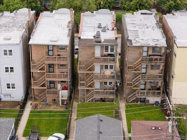 3340 W Polk St, Chicago, IL 60624 - drone / aerial view