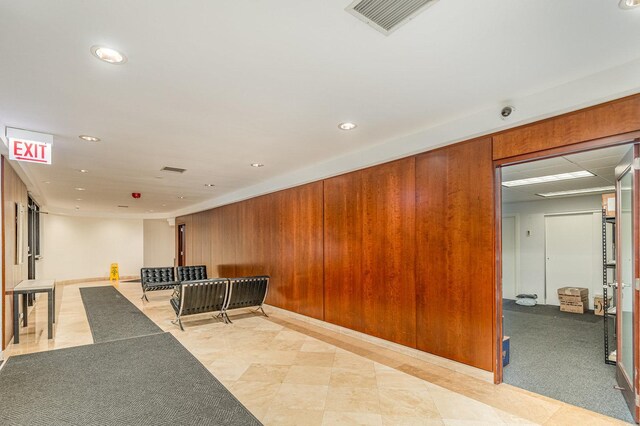 1221 N Dearborn St Unit 207N, Chicago, IL 60610 - lobby featuring recessed lighting and wood walls