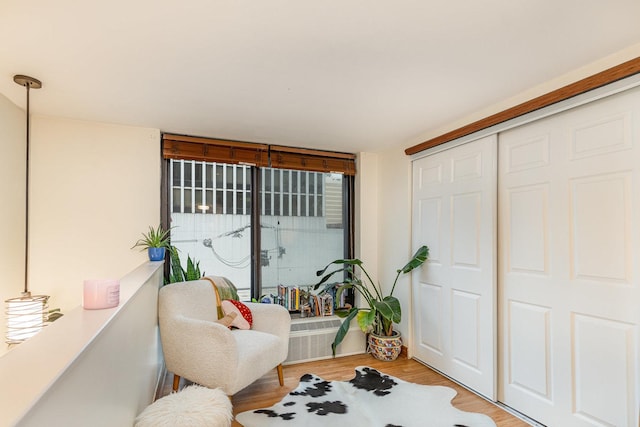1221 N Dearborn St Unit 207N, Chicago, IL 60610 - sitting room featuring light wood finished floors
