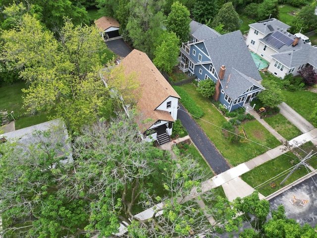 504 Newton Ave, Glen Ellyn, IL 60137 - drone / aerial view