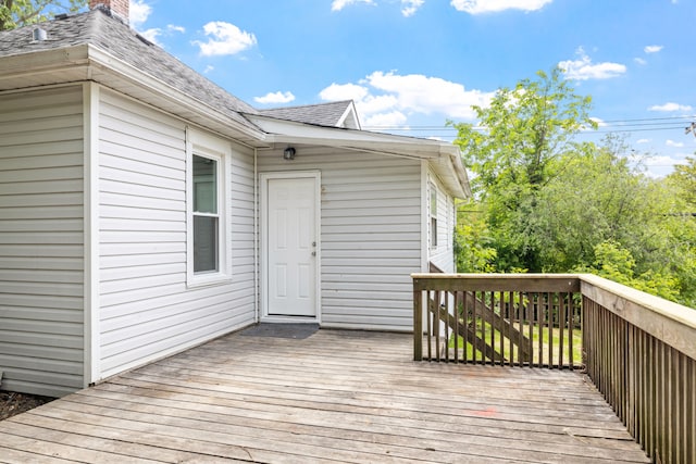 1729 S Hamilton St, Lockport, IL 60441 - view of wooden deck