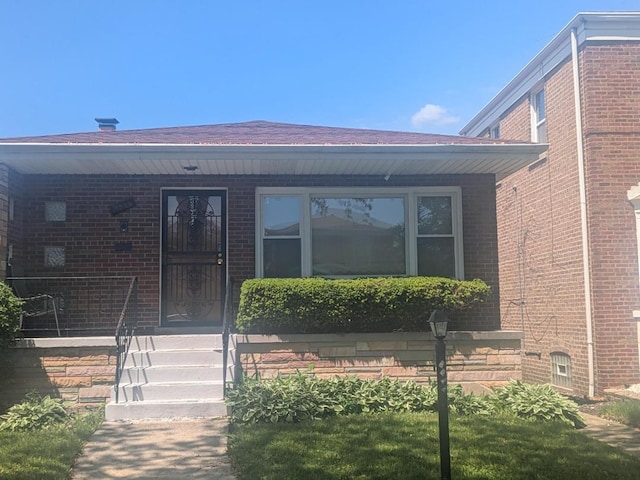 8918 S Euclid Ave, Chicago, IL 60617 - entrance to property with brick siding