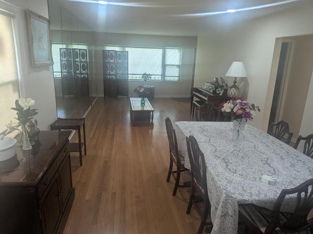 8918 S Euclid Ave, Chicago, IL 60617 - dining area with wood finished floors and baseboards