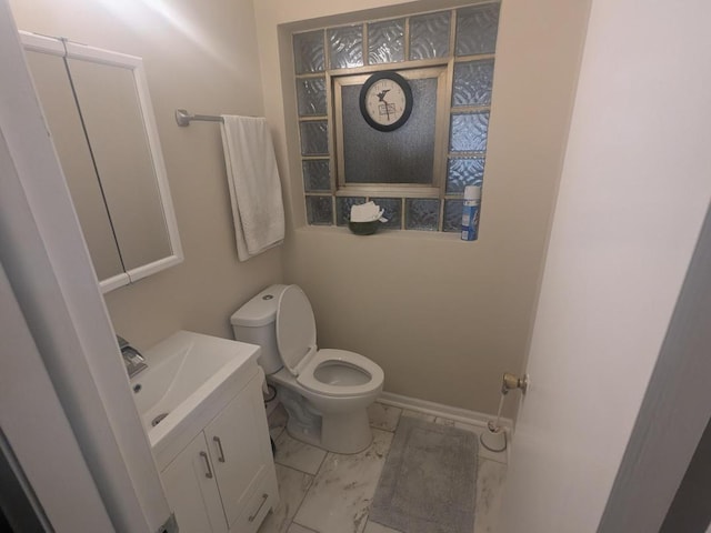 8918 S Euclid Ave, Chicago, IL 60617 - bathroom featuring vanity and marble look tile flooring