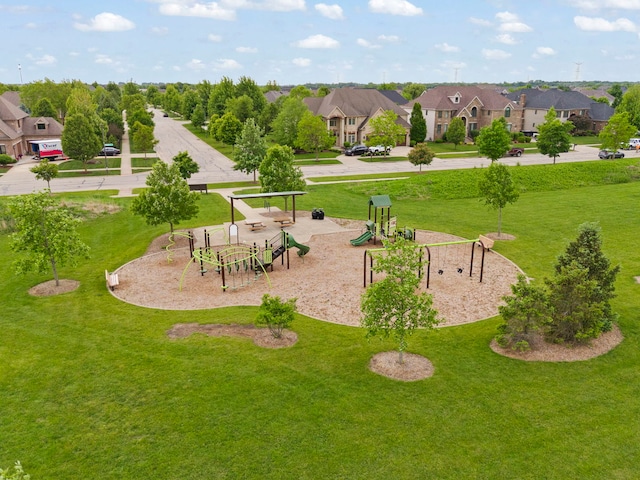 4328 Chinaberry Ln, Naperville, IL 60564 - view of community with a residential view and a lawn