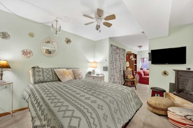 1499 Raven Dr, Bolingbrook, IL 60490 - carpeted bedroom featuring a ceiling fan