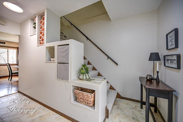 1402 Winaki Trl, Algonquin, IL 60102 - stairs featuring baseboards