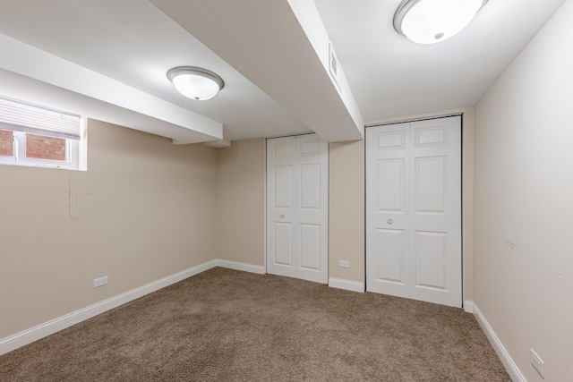 7817 Menard Ave, Burbank, IL 60459 - unfurnished bedroom with carpet flooring, baseboards, and a closet