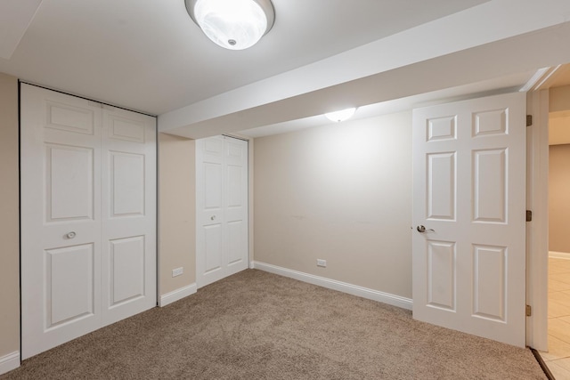 7817 Menard Ave, Burbank, IL 60459 - unfurnished bedroom with light carpet and baseboards