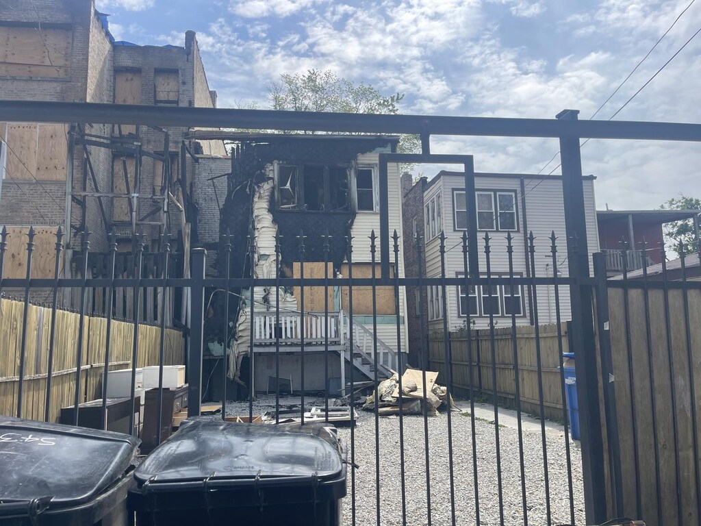 636 N St Louis Ave, Chicago, IL 60624 - view of gate