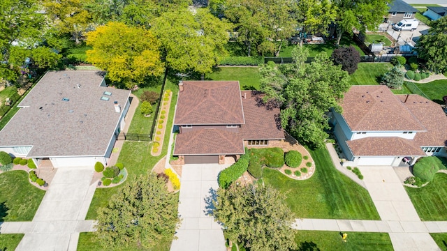 14207 Concord Dr, Orland Park, IL 60462 - aerial perspective of suburban area