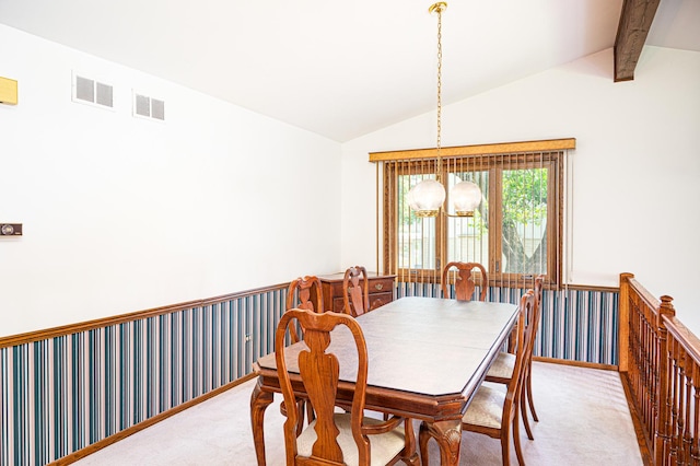 14207 Concord Dr, Orland Park, IL 60462 - carpeted dining room featuring a chandelier