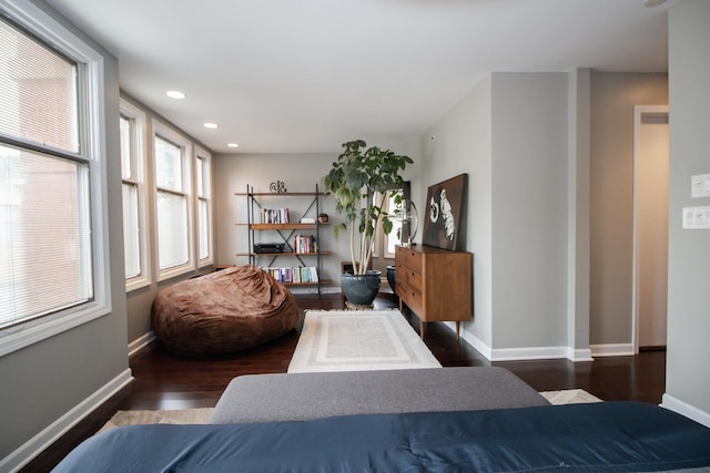 235 S Marion St Unit C, Oak Park, IL 60302 - bedroom with wood finished floors, recessed lighting, and baseboards