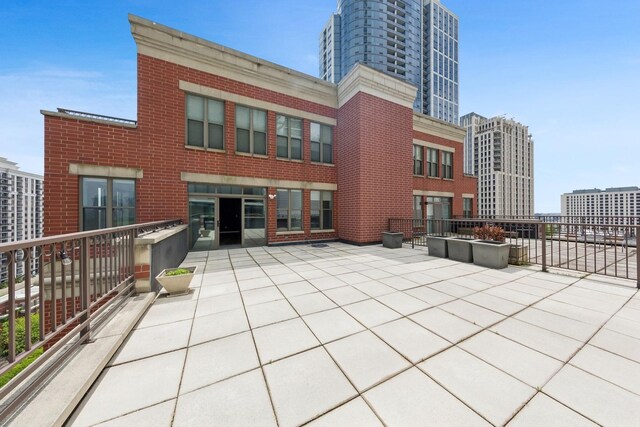 1250 S Indiana Ave Unit 1301, Chicago, IL 60605 - view of patio