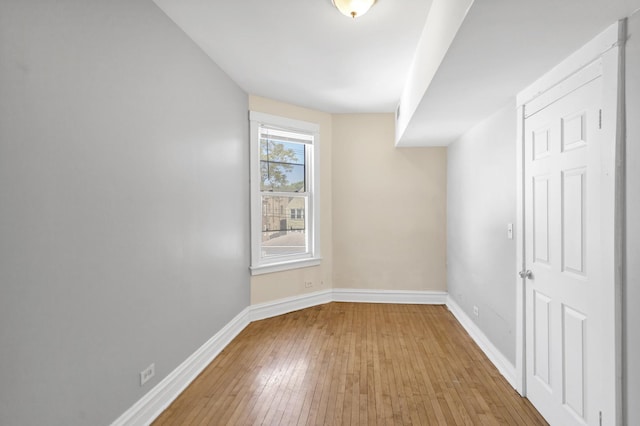 4130 W Potomac Ave, Chicago, IL 60651 - spare room with hardwood / wood-style flooring and baseboards