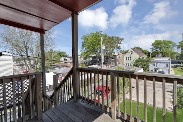 4130 W Potomac Ave, Chicago, IL 60651 - deck featuring a residential view