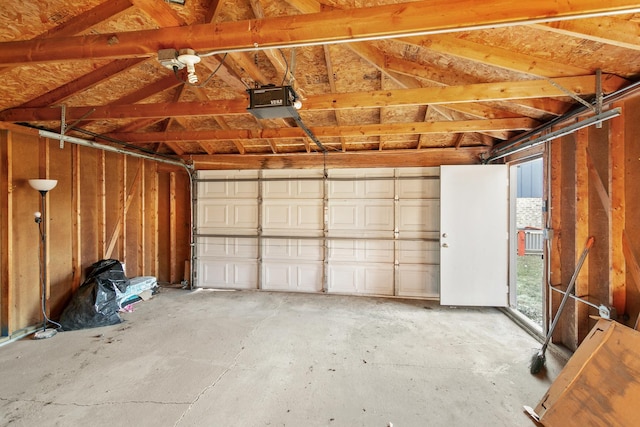 922 E 155th St, Phoenix, IL 60426 - garage featuring a garage door opener
