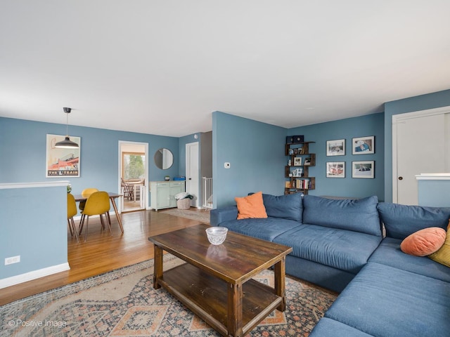 4048 W 105th St, Oak Lawn, IL 60453 - living room featuring light wood finished floors and radiator