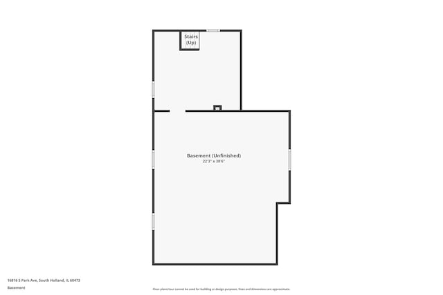 16816 S Park Ave, South Holland, IL 60473 - property floor plan