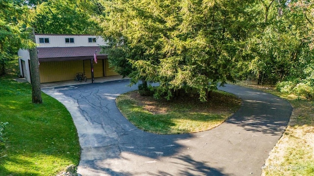 4915 Terra Cotta Rd, Crystal Lake, IL 60012 - view of front of property with driveway and a front lawn