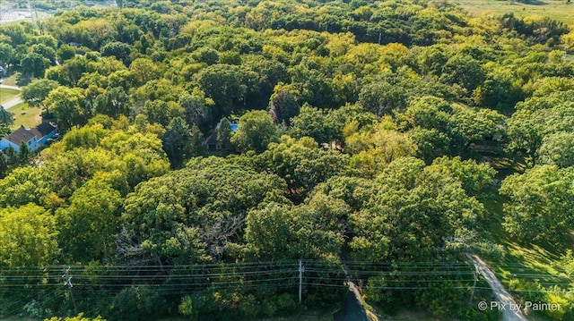 4915 Terra Cotta Rd, Crystal Lake, IL 60012 - aerial view of property and surrounding area featuring a forest
