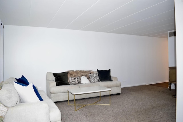 10241 Central Ave Unit 1B, Oak Lawn, IL 60453 - carpeted living room with baseboards