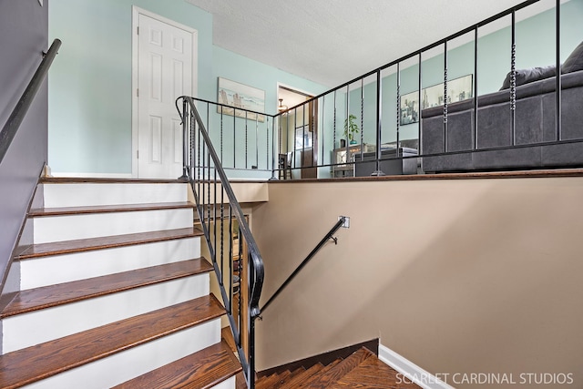 376 Belden Ave, Glendale Heights, IL 60139 - stairway featuring baseboards