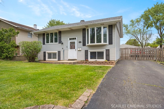 376 Belden Ave, Glendale Heights, IL 60139 - raised ranch featuring driveway and a chimney