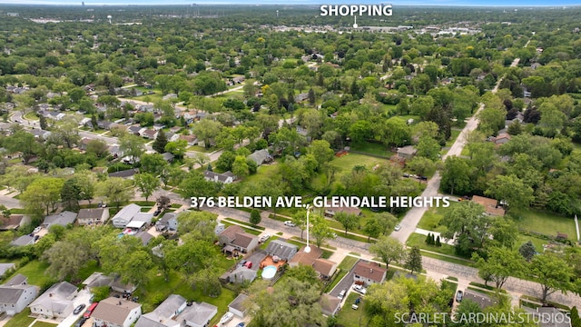 376 Belden Ave, Glendale Heights, IL 60139 - aerial view of property's location featuring nearby suburban area