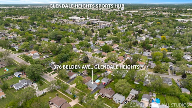 376 Belden Ave, Glendale Heights, IL 60139 - view of property location