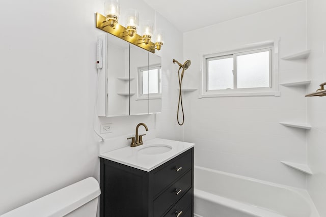 525 N 3rd Ave, Villa Park, IL 60181 - full bath featuring vanity, toilet, and  shower combination