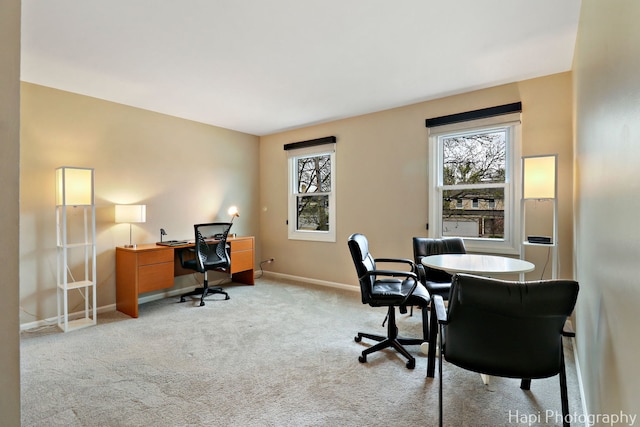 707 W Nichols Rd, Arlington Heights, IL 60004 - home office with baseboards and carpet floors