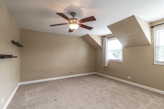 79 Willow Pkwy, Buffalo Grove, IL 60089 - bonus room featuring light carpet, healthy amount of natural light, a ceiling fan, and baseboards